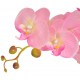 Sonata Изкуствено растение орхидея със саксия, 65 см, розова -