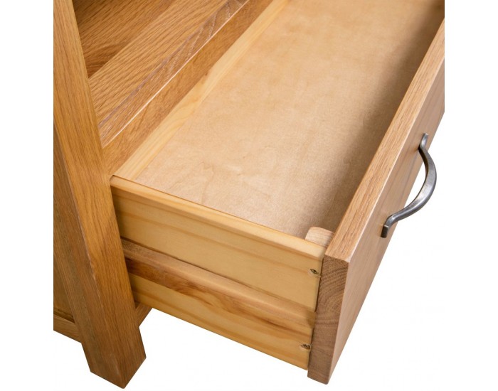 Sonata ТВ шкаф, 90x35x48 см, дъбов масив -