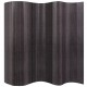 Sonata Разделител за стая от бамбук, сив, 250x195 cм -