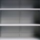 Sonata Офис шкаф, 90x40x140 см, стомана, сив -