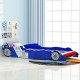 Sonata Детско легло “състезателна кола“, 90x200 cм, синьо -