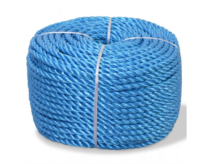Sonata Усукано въже, полипропилен, 6 мм, 200 м, синьо -
