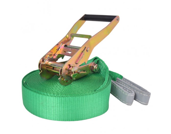 Sonata Слаклайн, 15 м х 50 мм, 150 кг зелен -