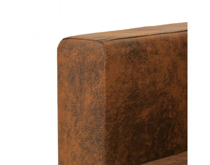 Sonata Триместен диван, 191x73x82 см, изкуствен велур -