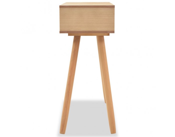 Sonata Конзолна маса, иглолистна дървесина масив, 80x30x72 cм, кафява -