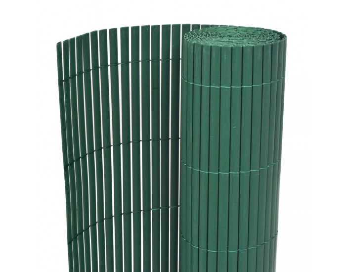 Sonata Двустранна градинска ограда, 90x300 см, зелена -