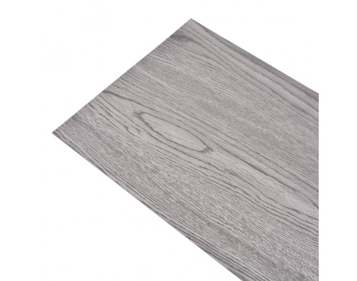 Sonata Подови дъски от PVC 5,26 м² 2 мм тъмносиви - Sonata Подови дъски от PVC 5,26 м² 2 мм тъмносиви -