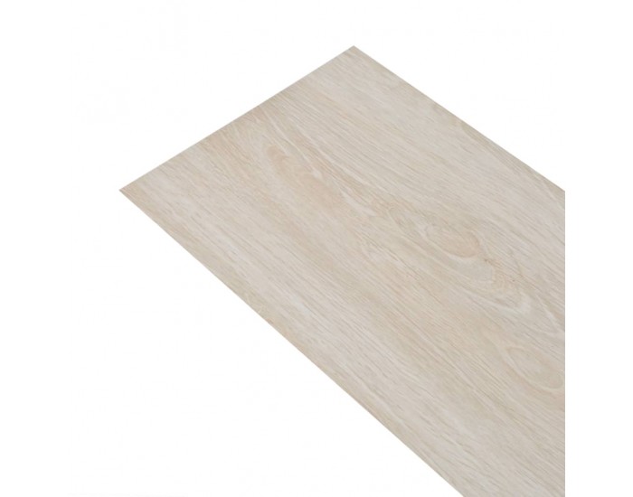 Sonata Самозалепващи подови дъски от PVC 5,02 м² 2 мм цвят бял дъб - Sonata Самозалепващи подови дъски от PVC 5,02 м² 2 мм цвят бял дъб -