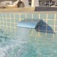 Sonata Фонтан за басейн, неръждаема стомана, 30x9x26 см, сребрист -
