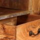 Sonata ТВ шкаф, дървен масив, винтидж, 118x30x40 cм -
