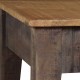 Sonata Маса за кафе, масивна дървесина, винтидж, 118x60x40 cм -