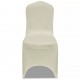 Sonata Покривни калъфи за столове, 100 бр, еластични, кремави -