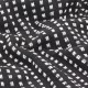 Sonata Декоративно одеяло, памук, каре, 125x150 см, черно -