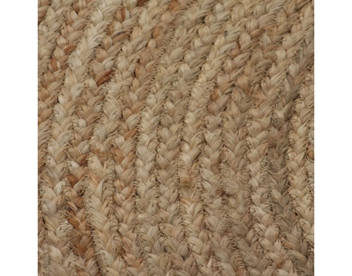 Sonata Плетен килим от юта, 90 см, кръгъл -