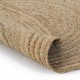 Sonata Плетен килим от юта, 120 см, кръгъл -