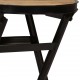 Sonata Бюро със сгъваем стол, мангово дърво масив, 115x50x76 см -