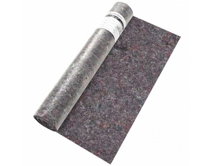 Sonata Неплъзгащо се бояджийско покривало, 50 м, 180 г/м², сиво -