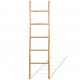 Sonata Стълба за кърпи, 5 бамбукови стъпала, 150 cм -