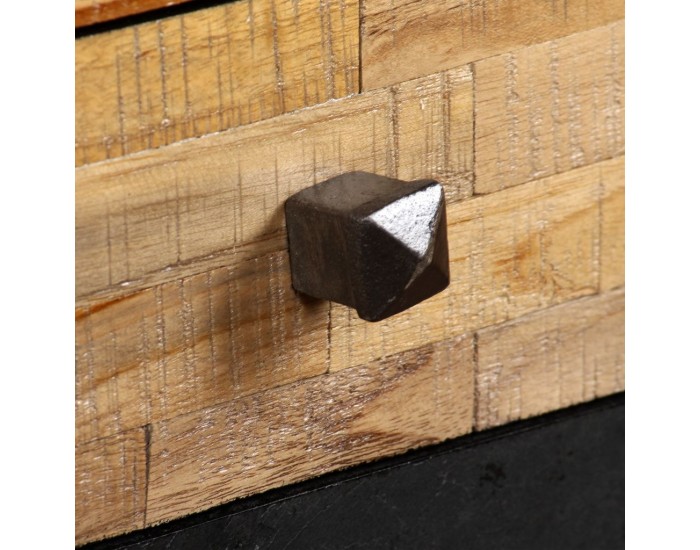 Sonata Бюро, регенерирано тиково дърво масив, 110х50х76 см - Sonata Бюро, регенерирано тиково дърво масив, 110х50х76 см -