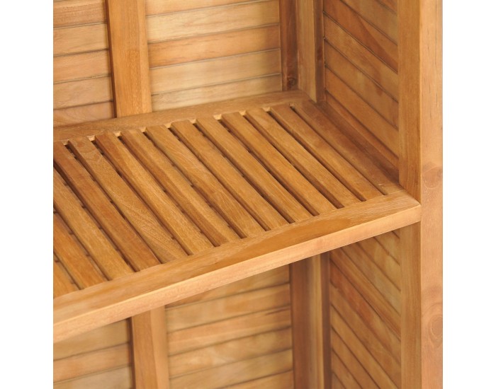 Sonata Градинска бар маса, тиково дърво, 155x53x105 см -