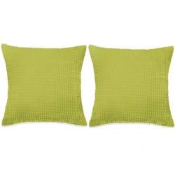 Sonata Комплект възглавници, 2 бр, велур, 60x60 см, зелен - Декоративни Възглавници
