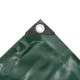 Sonata Брезентово платнище, 650 гр/м², 3x5 м, цвят зелен -