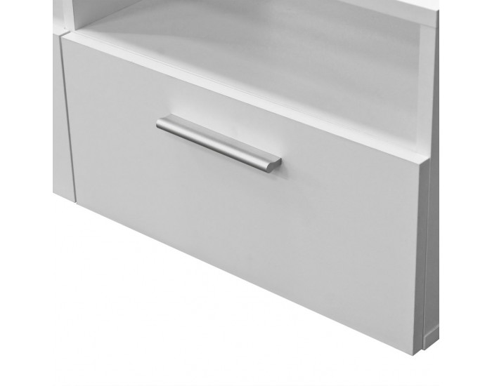 Sonata ТВ шкаф, ПДЧ, 95x35x36 см, бял -