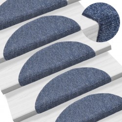 Sonata Самозалепващи стелки за стъпала, 15 бр, 54x16x4 см, сини - Дневна