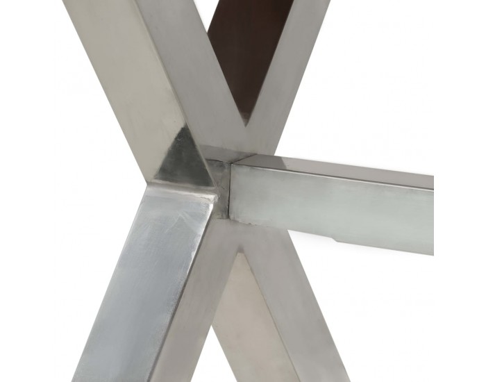 Sonata Трапезна маса, масивна дървесина с финиш шишам, 180x90x76 см -