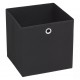 Sonata Кутии за съхранение, 10 бр, нетъкан текстил, 32x32x32 см, черни -
