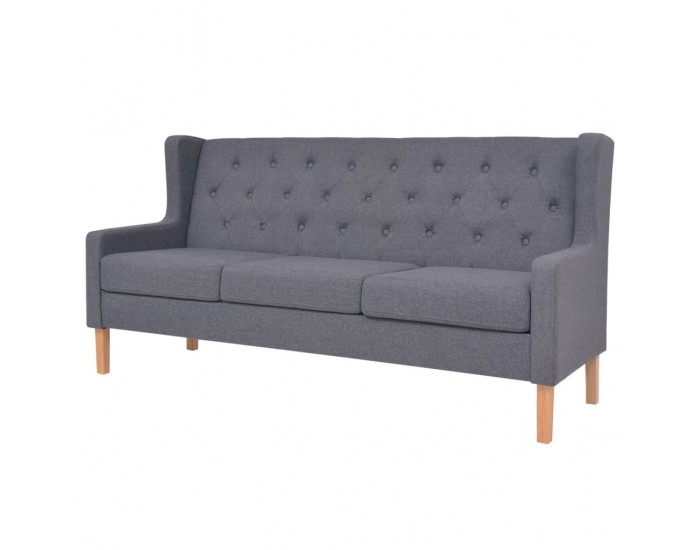 Sonata Комплект диван и кресло, 2 части, плат, сиви -