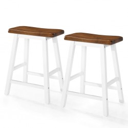 Sonata Бар столове, 2 бр, дървен масив, 45x23x60 см - Бар столове