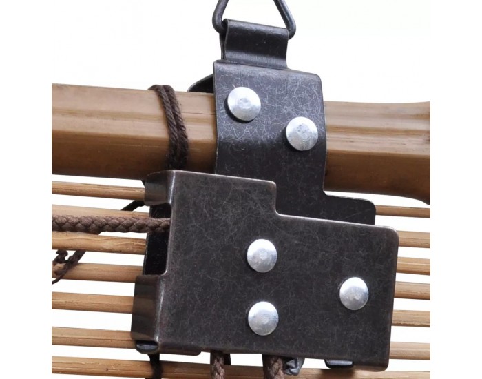 Sonata Бамбукова ролетна щора, 150x160 см, кафява -