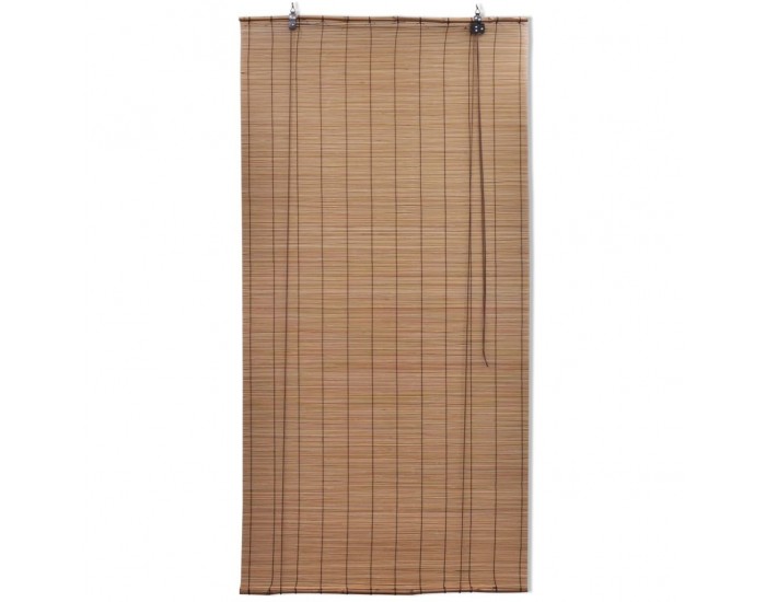 Sonata Бамбукова ролетна щора, 80x220 см, кафява -