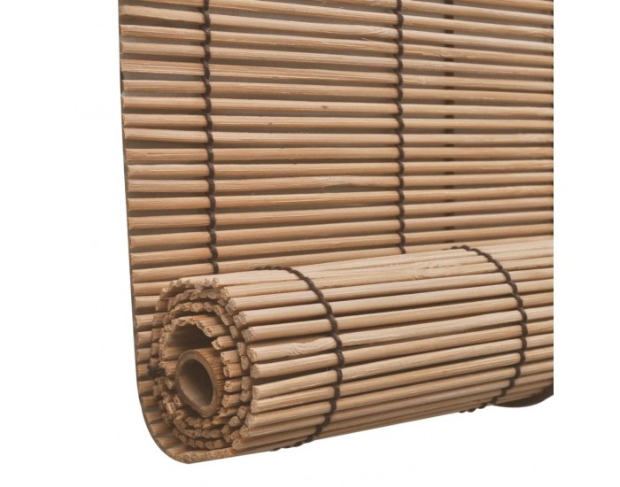 Sonata Бамбукова ролетна щора, 80x220 см, кафява -