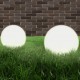 Sonata Градински сфери за LED лампи, 2 бр, 40 см, PMMA -