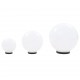 Sonata Градински сфери за LED лампи, 3 бр, 20/30/40 см, PMMA -