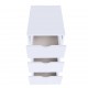Sonata Контейнер с чекмеджета, 33x45x60 см, бял -