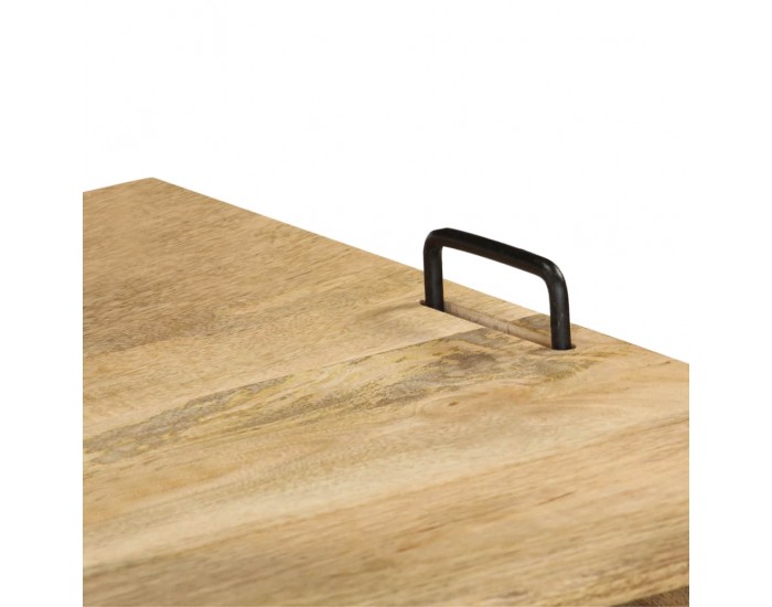 Sonata ТВ поставка, мангова дървесина масив, 110х35х45 см -