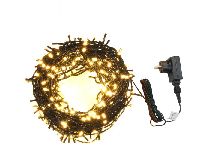 Sonata Светещ стринг 1000 LED закрито или открито IP44 100 м топло бял -