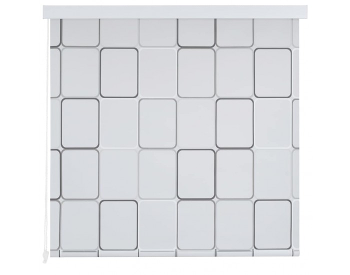 Sonata Ролетна щора за баня, 120x240 см, квадрати -