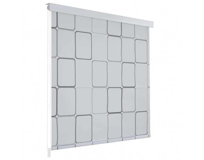 Sonata Ролетна щора за баня, 140x240 см, квадрати -