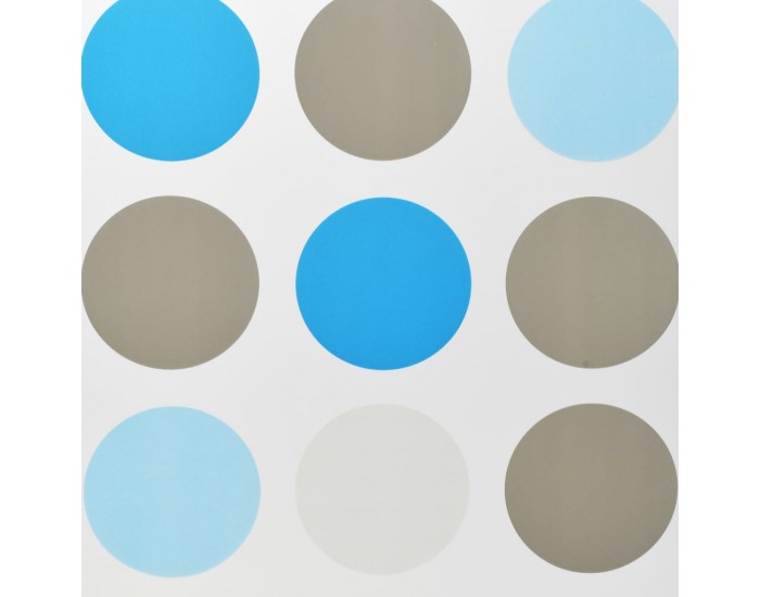 Sonata Ролетна щора за баня, 80x240 см, кръгове -