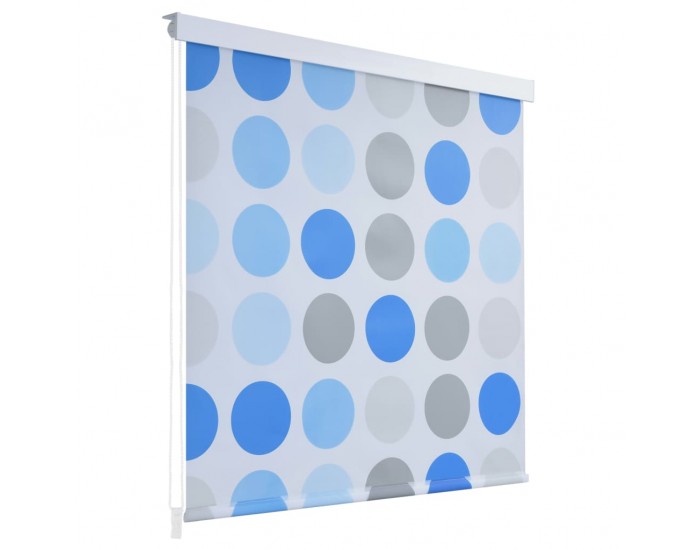 Sonata Ролетна щора за баня, 140x240 см, кръгове -