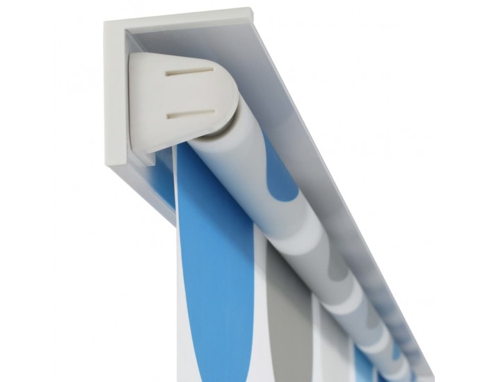 Sonata Ролетна щора за баня, 160x240 см, кръгове -