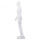 Sonata Мъжки манекен в цял ръст, стъклена основа, бял гланц, 185 см -