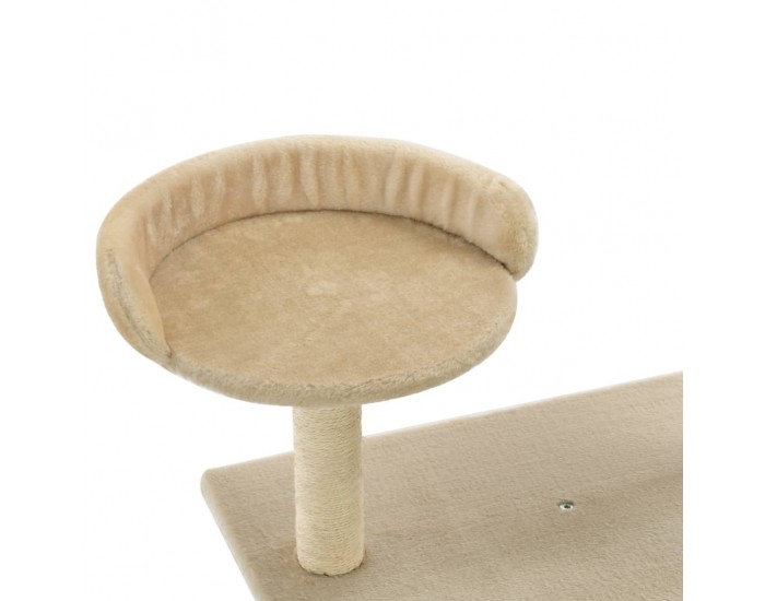 Sonata Котешко дърво със сизалени стълбове, 95 см, бежово -