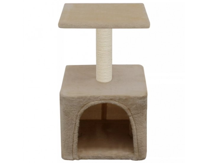 Sonata Котешко дърво със сизален стълб, 55 см, бежово -
