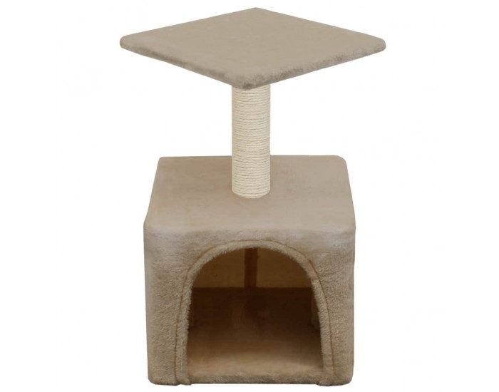 Sonata Котешко дърво със сизален стълб, 55 см, бежово -