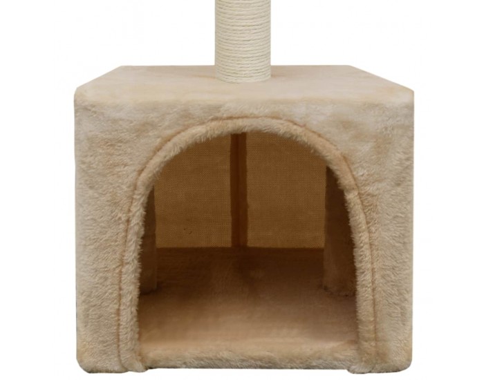 Sonata Котешко дърво със сизален стълб, 55 см, бежово -